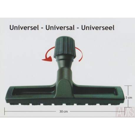 Brosse aspirateur 30 cm compatible aspirateur centralisé ou aspirateur