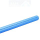 Tube PVC spécial aspiration centralisée de longueur 1 m, Ø 50 mm - Bleu