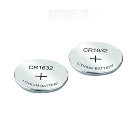 2 PILES CR1632 - POUR POIGNEE SANS FIL TYPE TBORFBATT