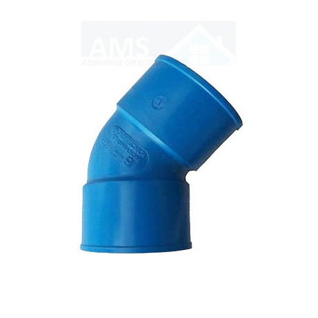 Coudes FF 45° BLEU Ø 50