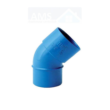Coudes MF 45° BLEU Ø 50