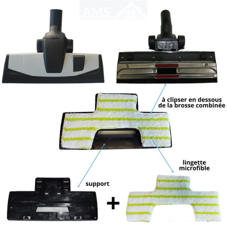 Kit Large Brosse Combinée 31 cm