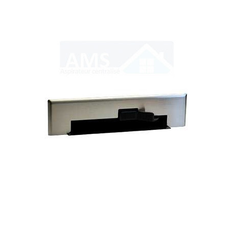 PRISE NOIR + ENCADREMENT INOX