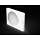 Prise murale VAC-HAUS blanche – Réseau PVC Ø160 mm