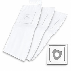 3 sacs compatible Cyclovac à 3 crans + 1 filtre rond pour modèle GS115
