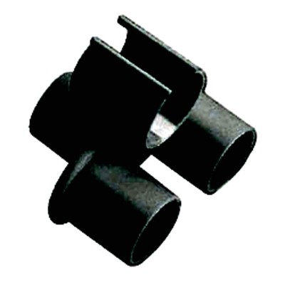 Porte accessoires noir clipsable sur canne / Support pour canne